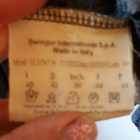 HOST PICK 🥳 RARE FENDI 90's/Y2K VINTAGE GREY SHEER LOGO LONG SLEEVE TOP SIZE 42 - Picture 3 of 4